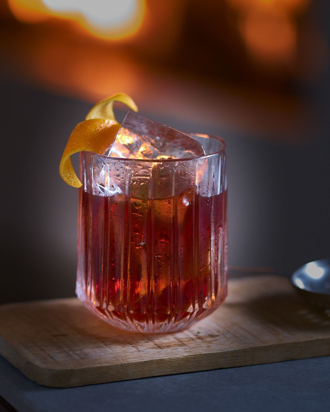 Fireside Old Fashioned Cocktail