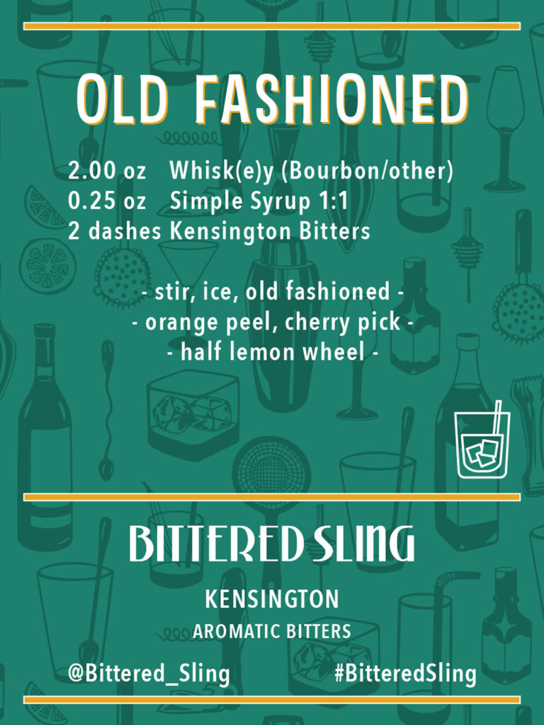 Old Fashioned Recipe. Recipes available in PDF form also.