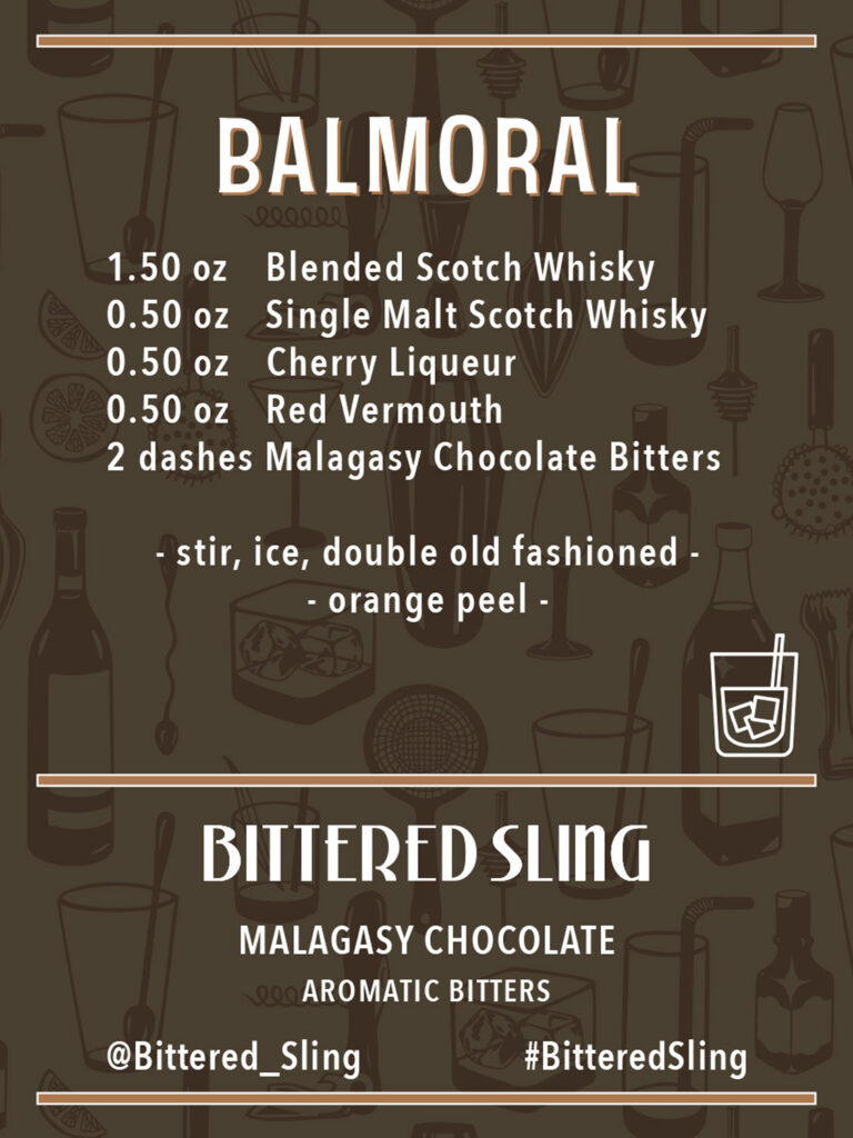 Balmoral Recipe. Recipes available in PDF form also.