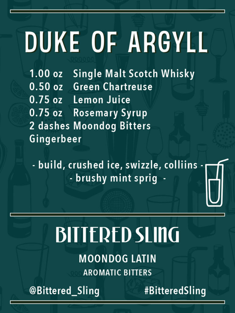 Duke of Argyll Recipe. Recipes available in PDF form also.