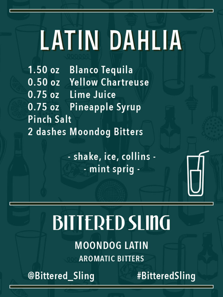 Latin Dahlia Recipe. Recipes available in PDF form also.