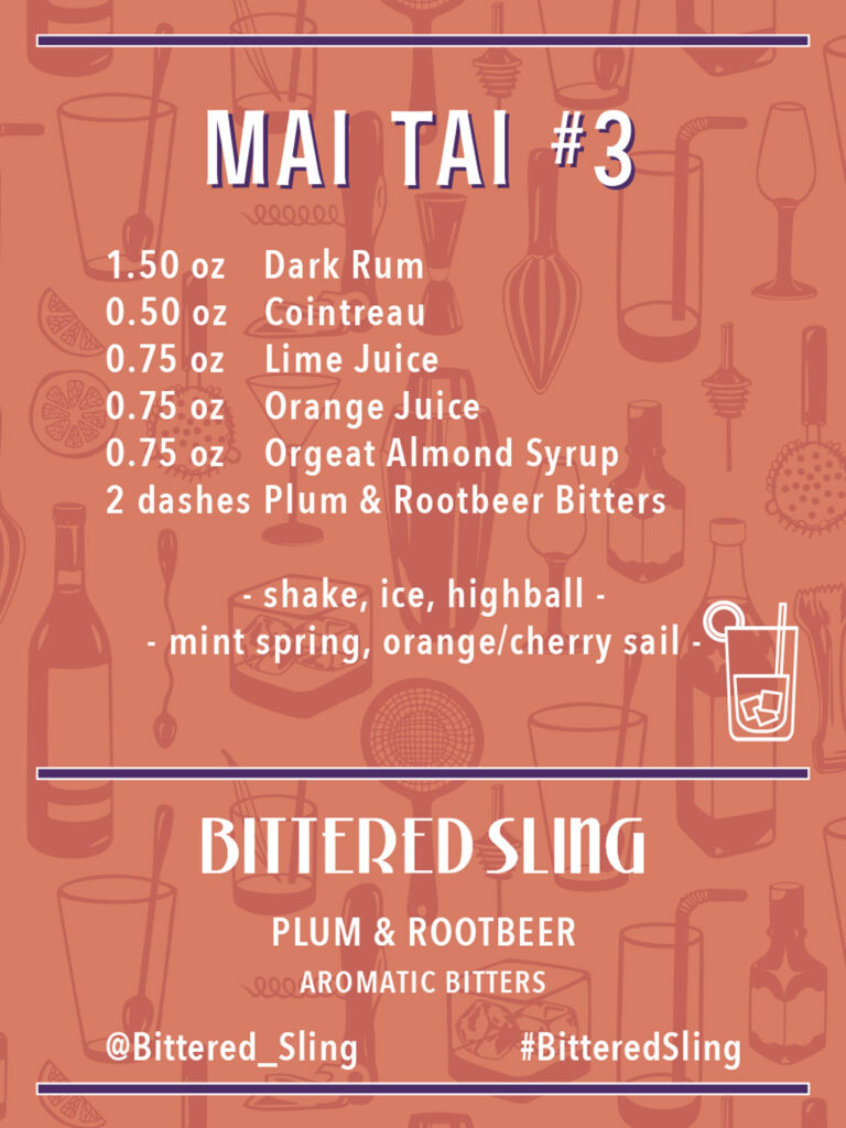 Mai Tai #3 Recipe. Recipes available in PDF form also.