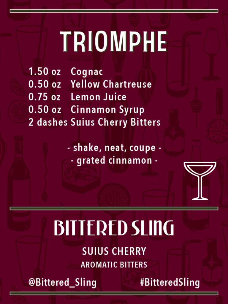 Triomphe Recipe. Recipes available in PDF form also.