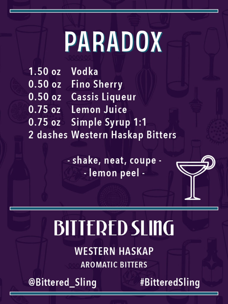 Paradox Recipe. Recipes available in PDF form also.
